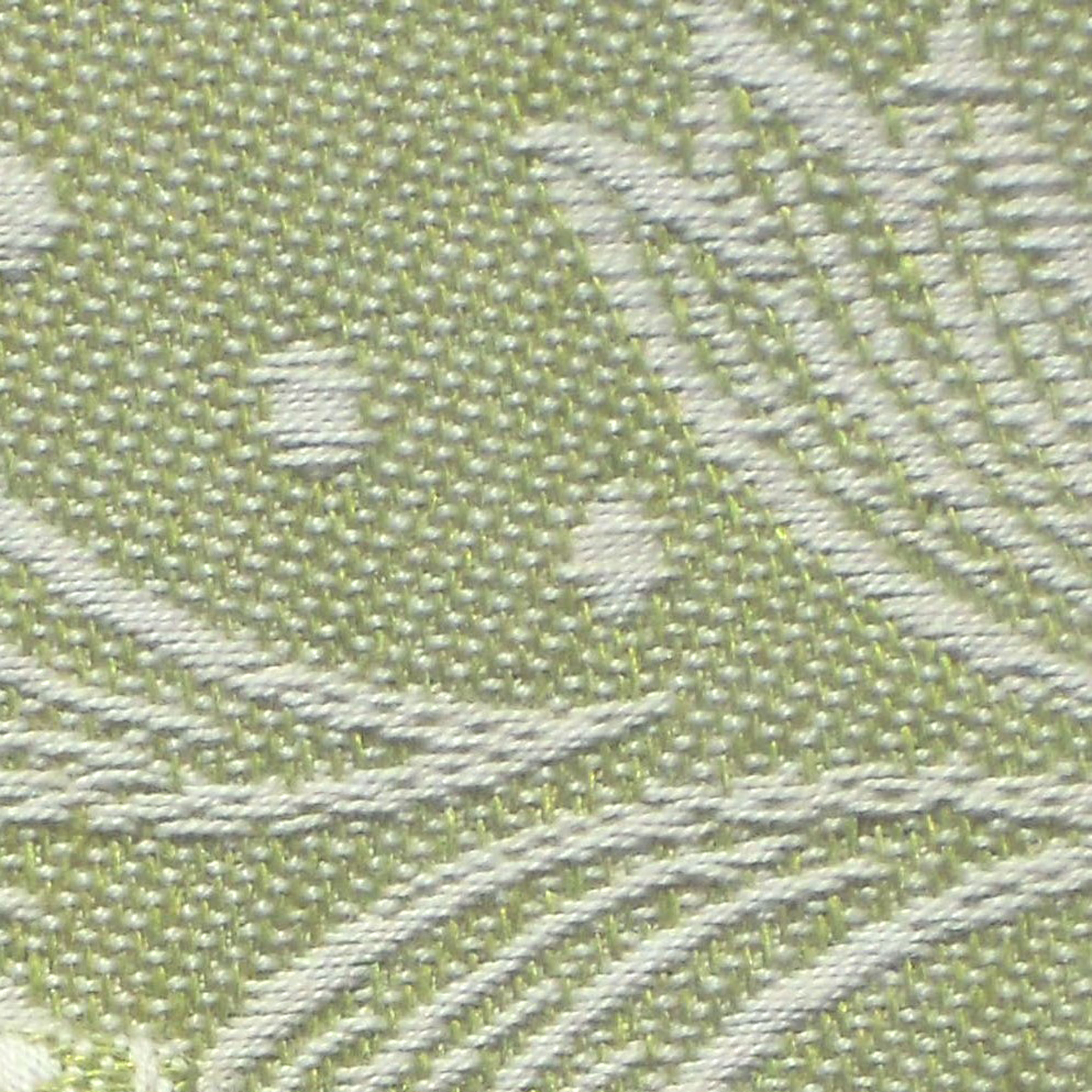 Runner da tavola, tessuto artigianalmente disegno a spighe, cm 200x45, colore verde muschio