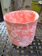 Cestini da pane, tessitura artigianale in misto lino e cotone, vari colori